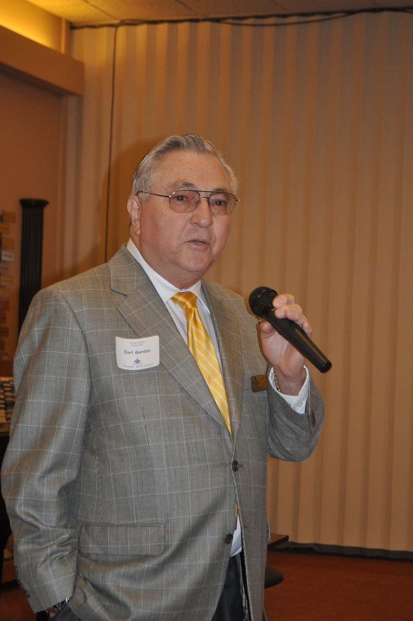 Temple President Earl Gordon