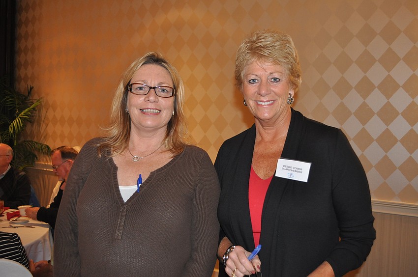 Cindy Shoffstall and Debbie Comer