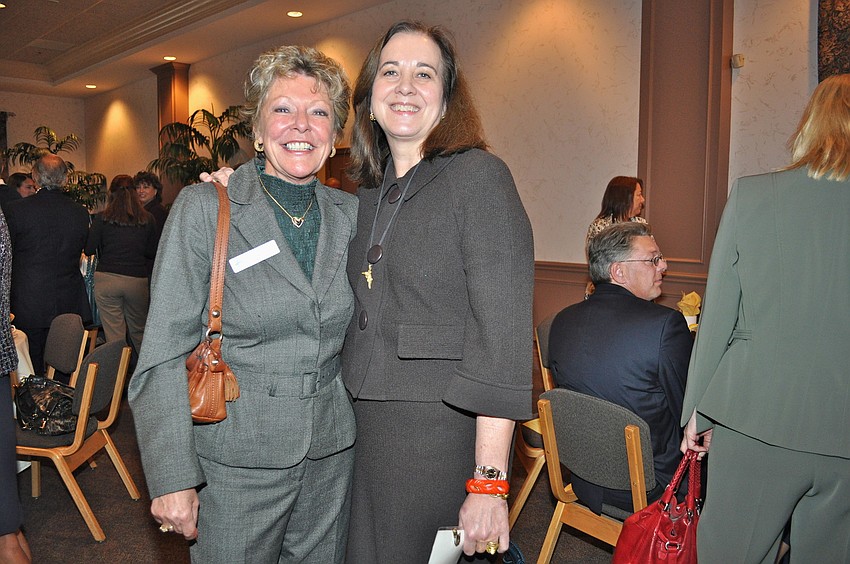 Ann Hayes and Ann Logan