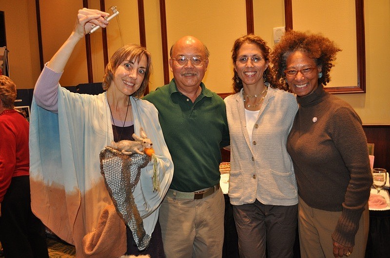 Connie Manson, Peter Chin, Martha David and Glenda Gracia represented Sarasota Waldorf School.
