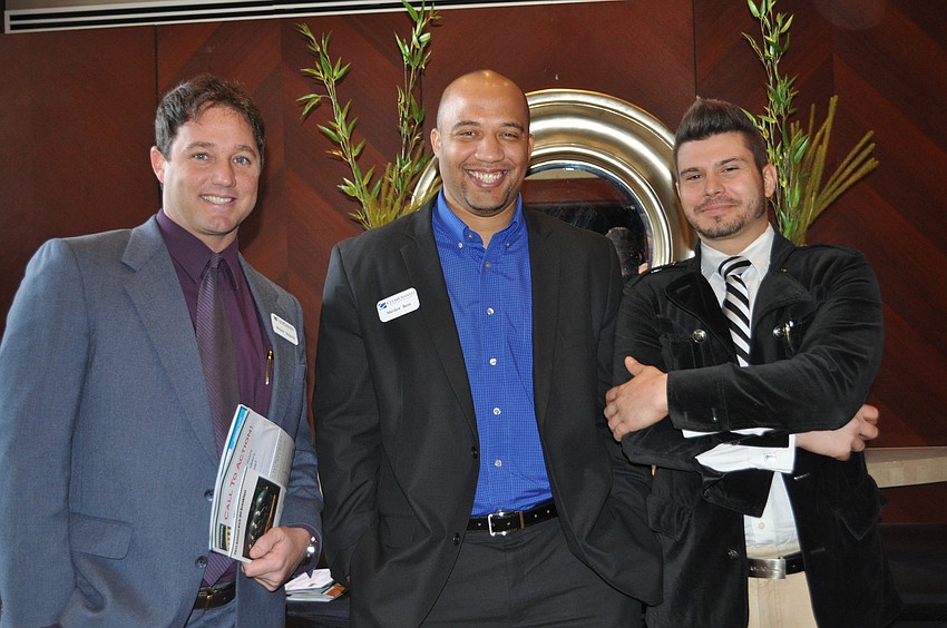 Mike McDevitt, Matthew Bates and Bill Ames