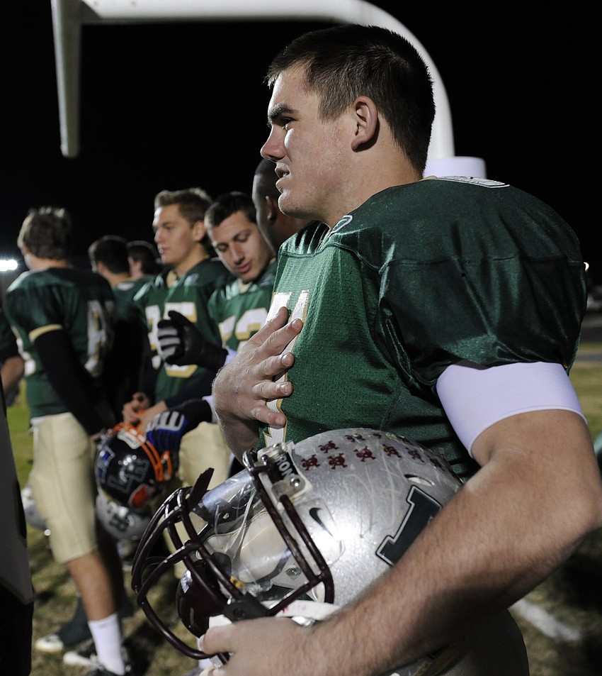 Dakota Wilson was one of six Braden River players selected to play in the 19th Annual Brad Price Memorial PAL Bowl.
