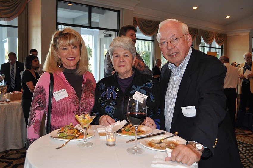 Joanne Forch with Eileen and Dick Hassel