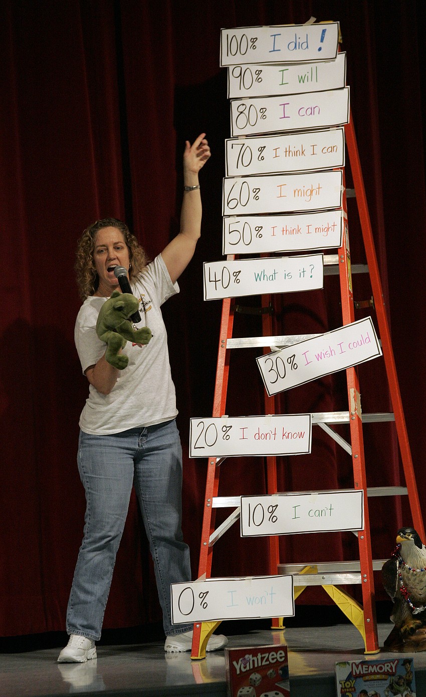 Guidance Counselor Sherri Brunner explained what it means to be an active learner.