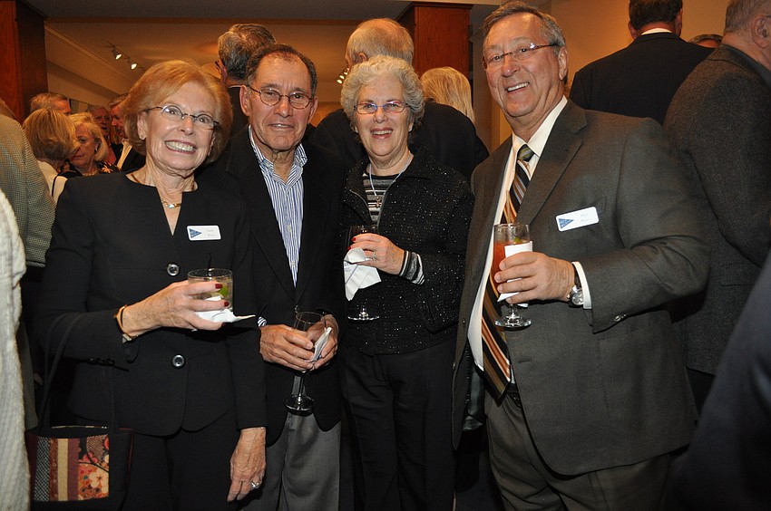 Sally Ross and Marty and Dana Kline with Mel Ross