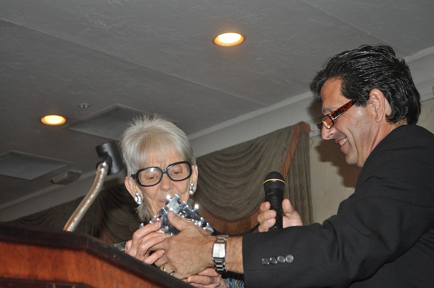 Rhea Chiles and the Rev. Ken Gill