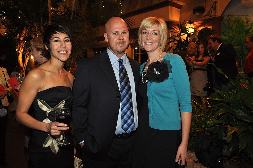 Beth Engelman with J.T. and Kara Albritton