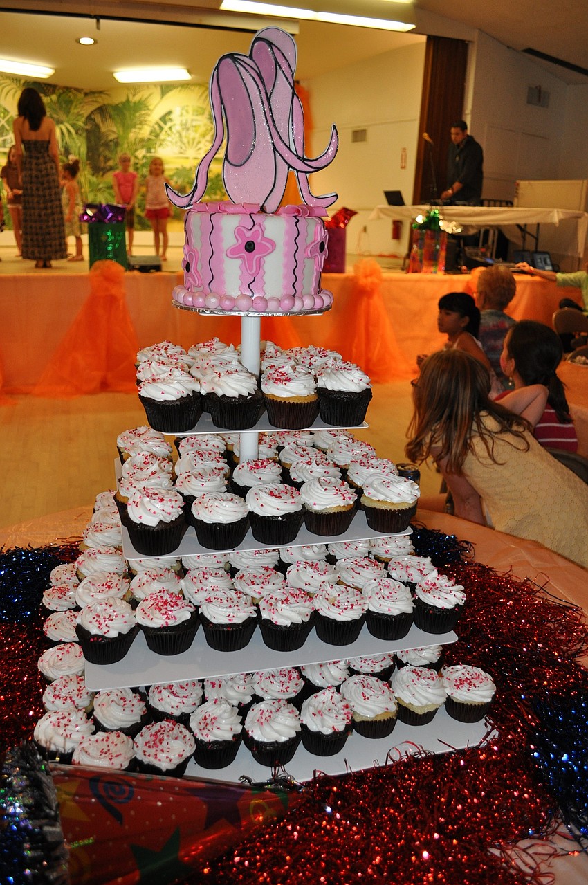 A cupcake confection fit for a ballerina