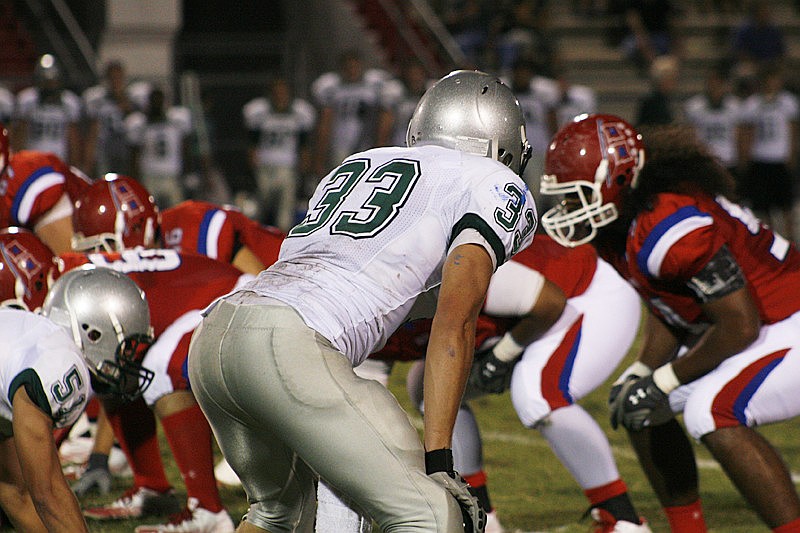 Scott Pfalzgraf and the rest of the defense made some impressive stops throughout the night.