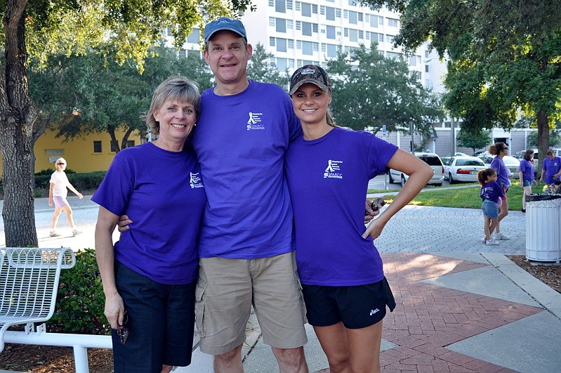 Janet and Richard Goddard with Susan Whitcomb