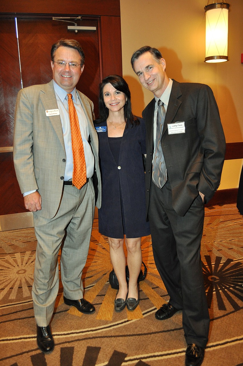 Charlie Brown, Sharon Finkelstein and Larry Face