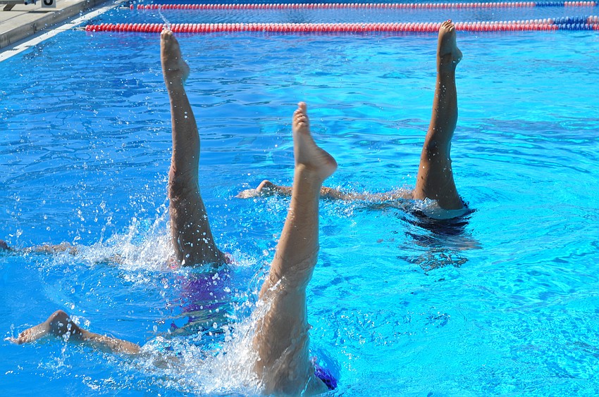 SASSY team members practice their leg work