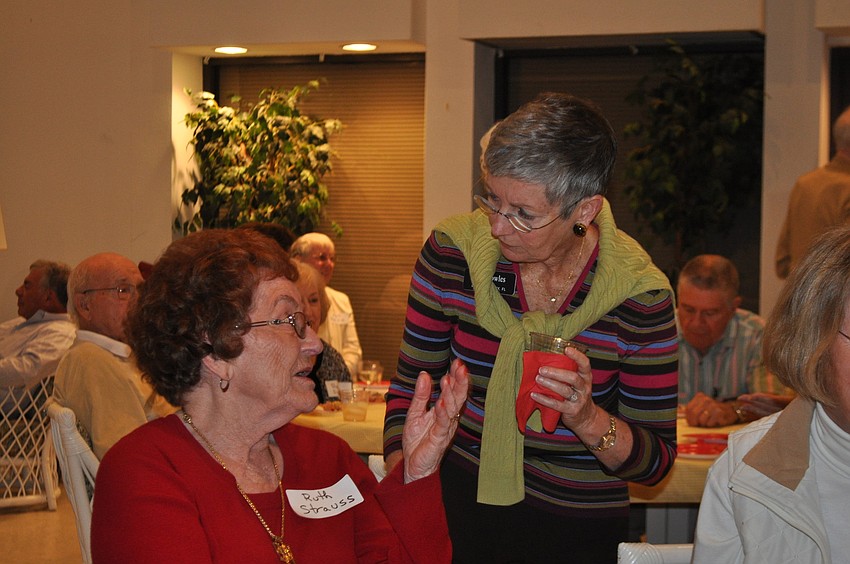 Ruth Strauss and Gay Bowles