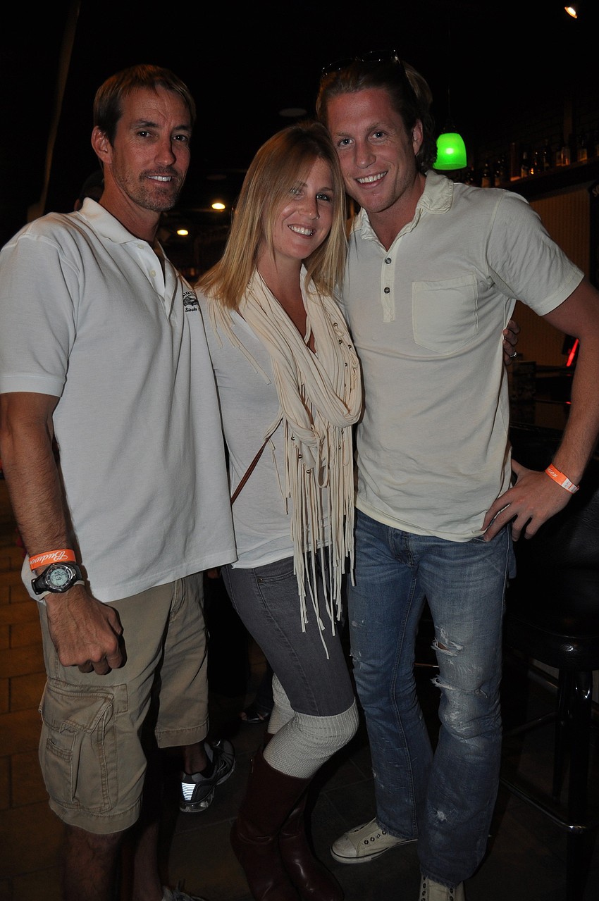 Russell and Rachel Matthes with Ben Smith