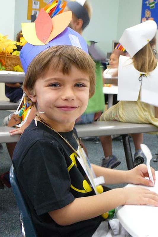 Talan Artwell made sure to wear the hat he made.