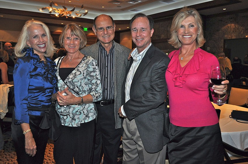 Maria Gutridge, Celia Max and Martin Max, David Gutridge and Isabella Paspa