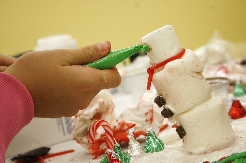 From marshmallows and candy canes to peppermints and Twizzlers, these homes featured all kinds of sweet treats.