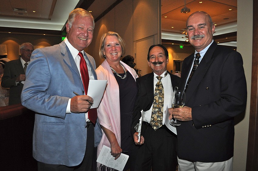 John Stam, Sue Bowman, Armand Ross and Dan Bowman