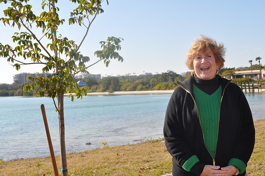 Garden Club President Jackie Salvino