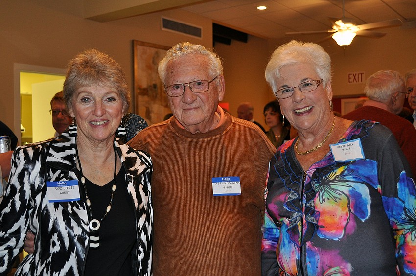 Roz Lurie, Abner Ragins and Bette Balk