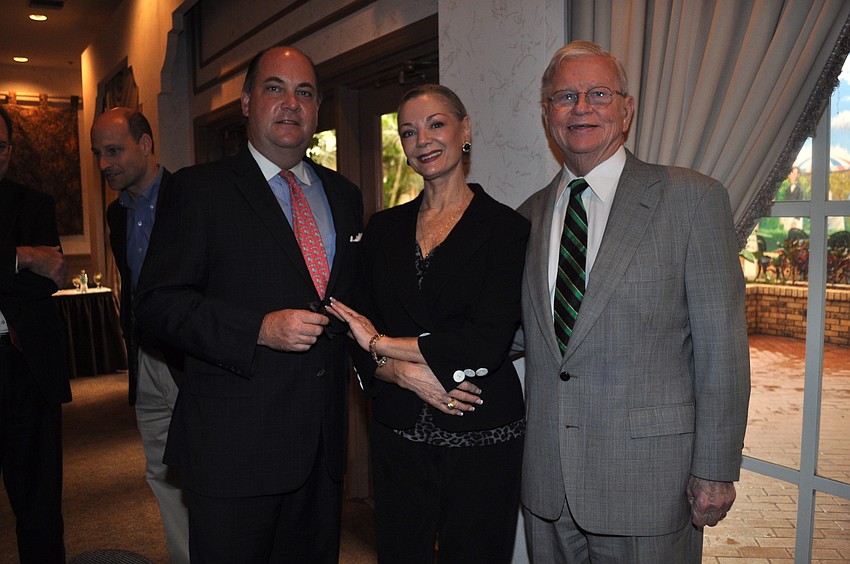 Brad Goddard, Jean Weidner and Bob Johnson