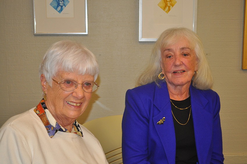 Marilyn Sendobry and Mary Little