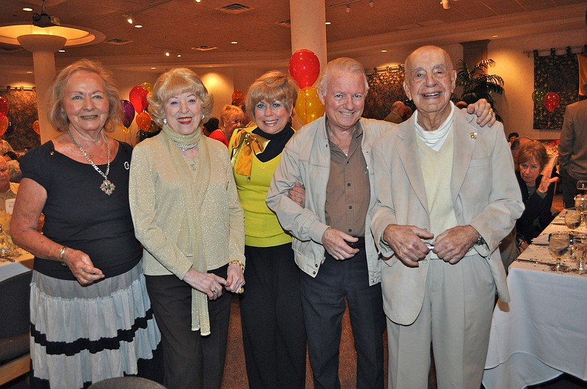 Anne Tsigounis, Bella Adams, Lois and David Craig and Stan Tsigounis