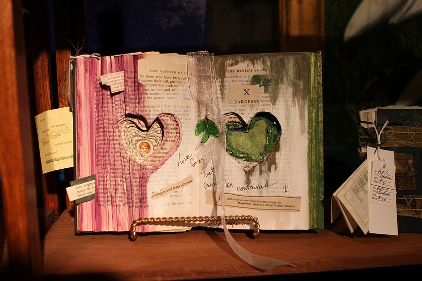 A piece created by Phillip Louis Phillips that was for sale at the Fabulous Arts Boutique.