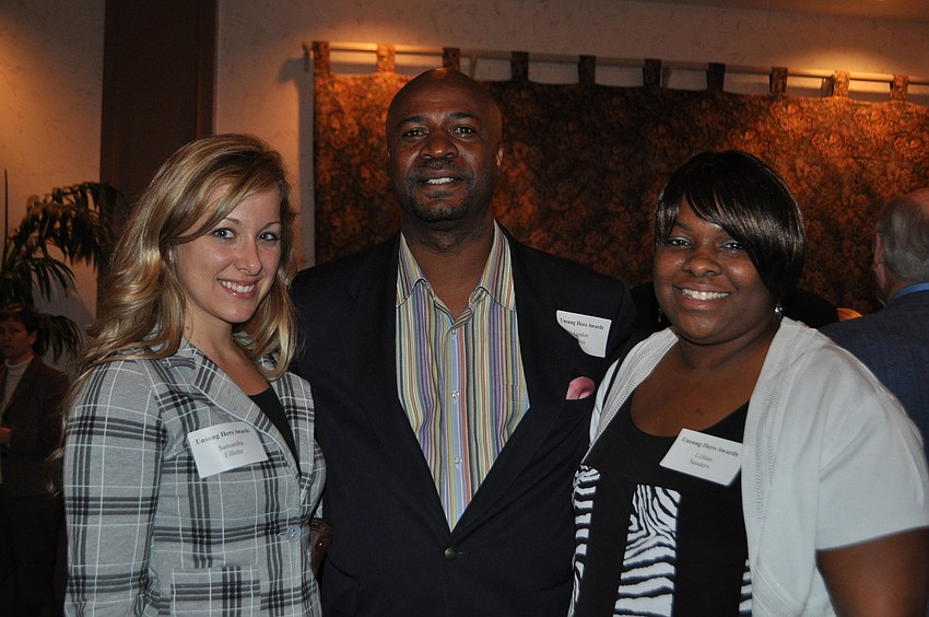 Samantha Fillette, Lyndon Jones and Lillian Sanders