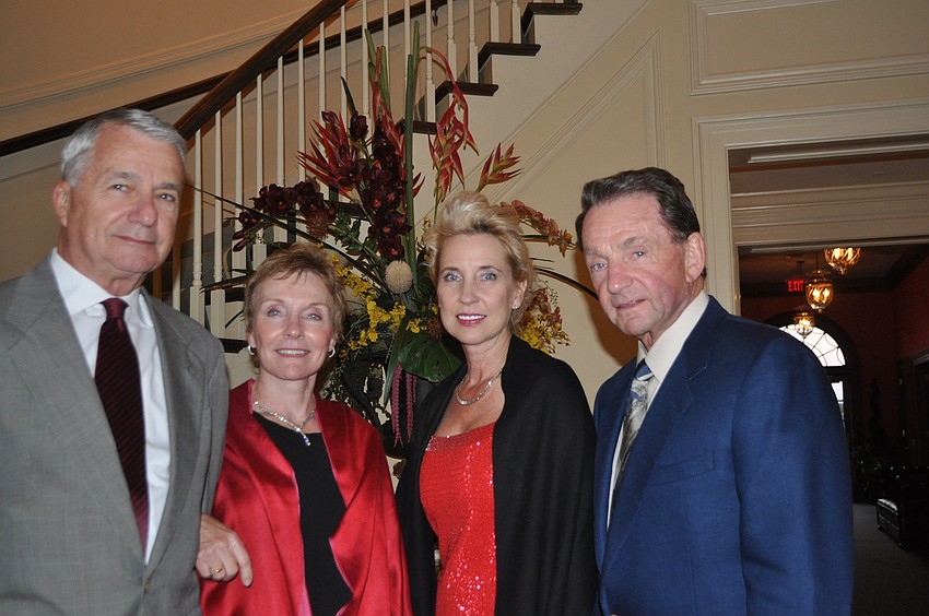 Tibor and Margaret Racz with Leigh and Mac Greeno