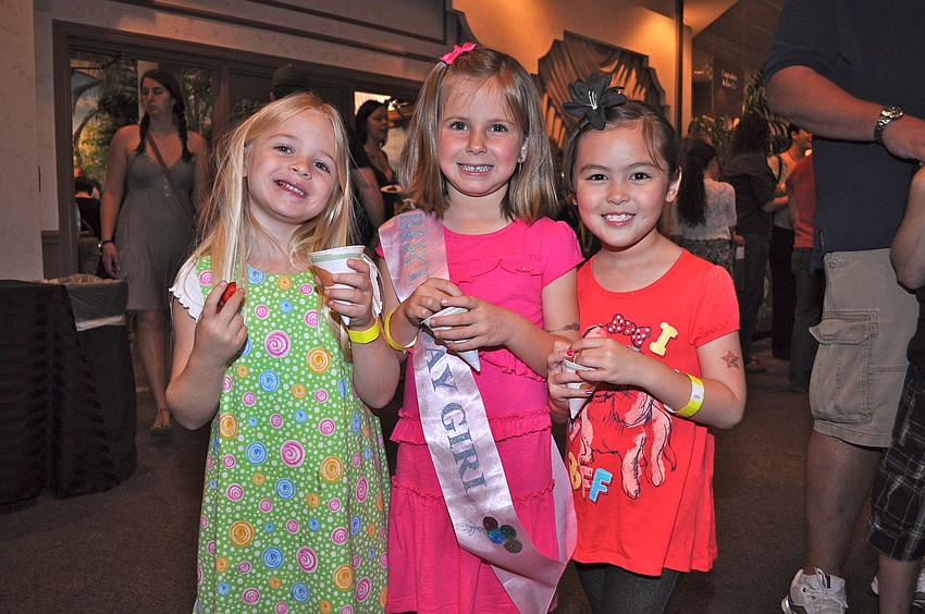 Isabella Edwards, Marissa Fraser and Shannon Walter