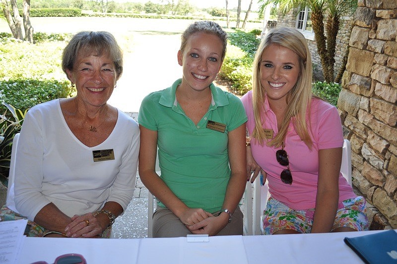 Barbara Hines, Bittany Lamont and Shannon O'Brien registered guests.