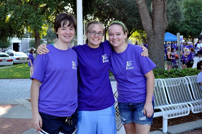 Sara Stolpe, Ashley Layman and Alex Chaney