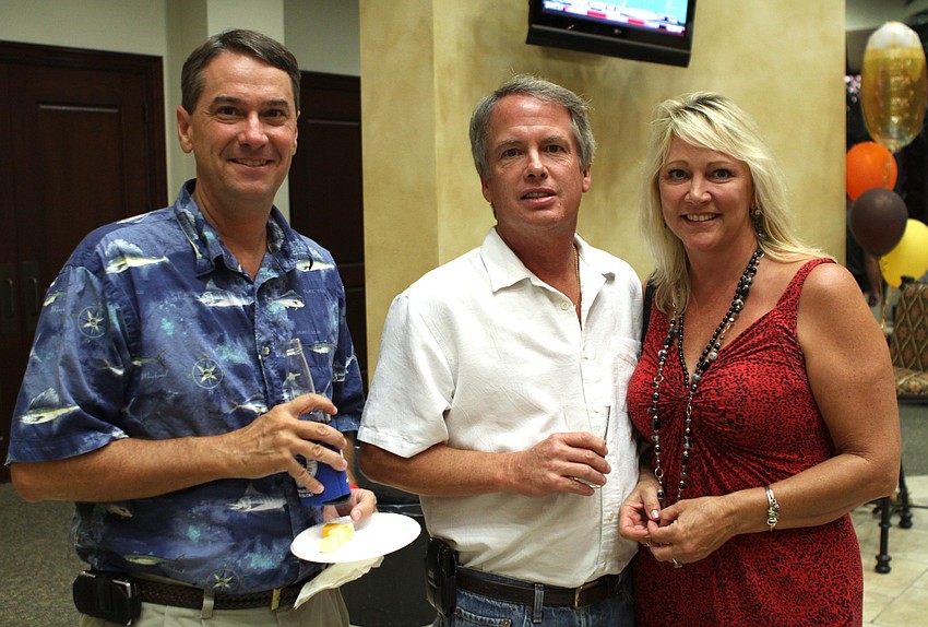 Bill North, David Black and Cindy McKenzie.