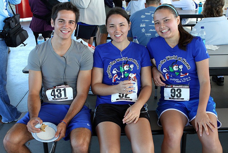 Shaun Gingerich, Soung-ja and Inja Beutl.