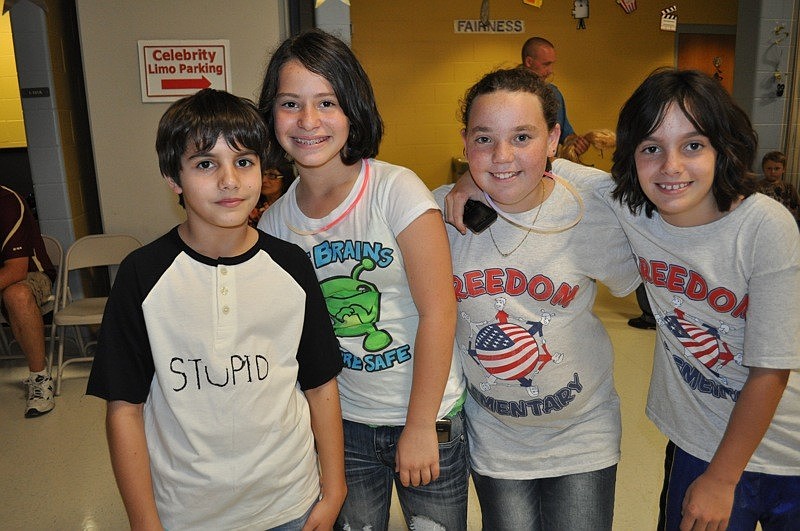 Cameron Garganta, Kambri Jenkins, Lynda Mick and Cassie Laverty enjoyed the festivities.