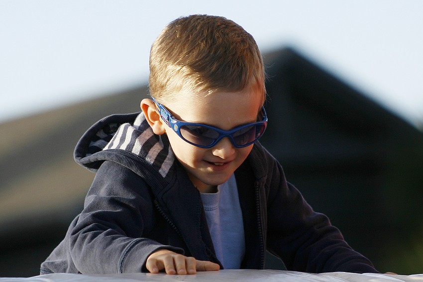 Joshua Lewis will turn 4 in December.