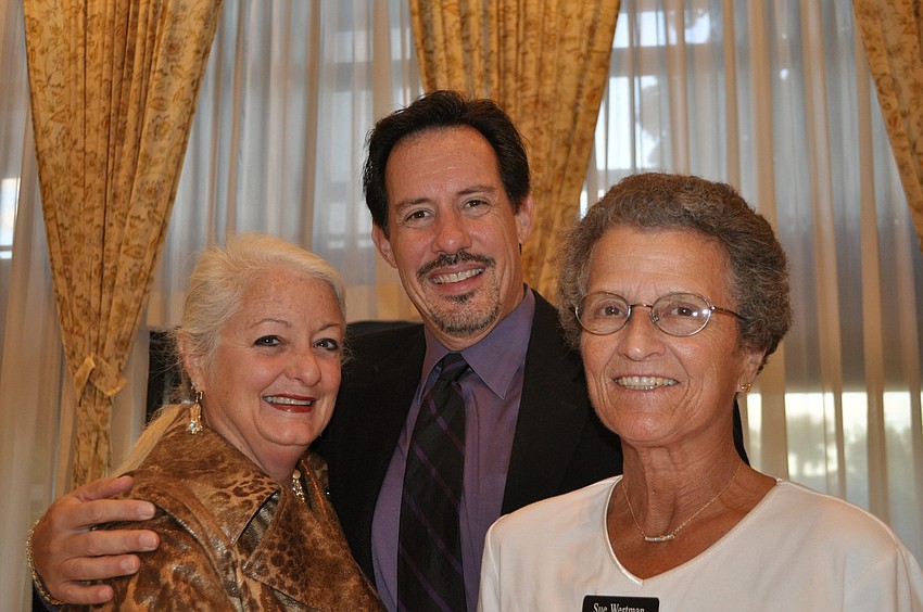 Carolyn and Dan Hoffman with Sue Wertman