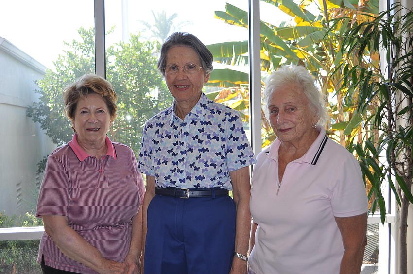 Joan Lieberman, Barbara Donohue and Charlotte Laven