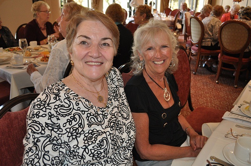 Pictured are Monique Nadeau and Jackie Raczka.