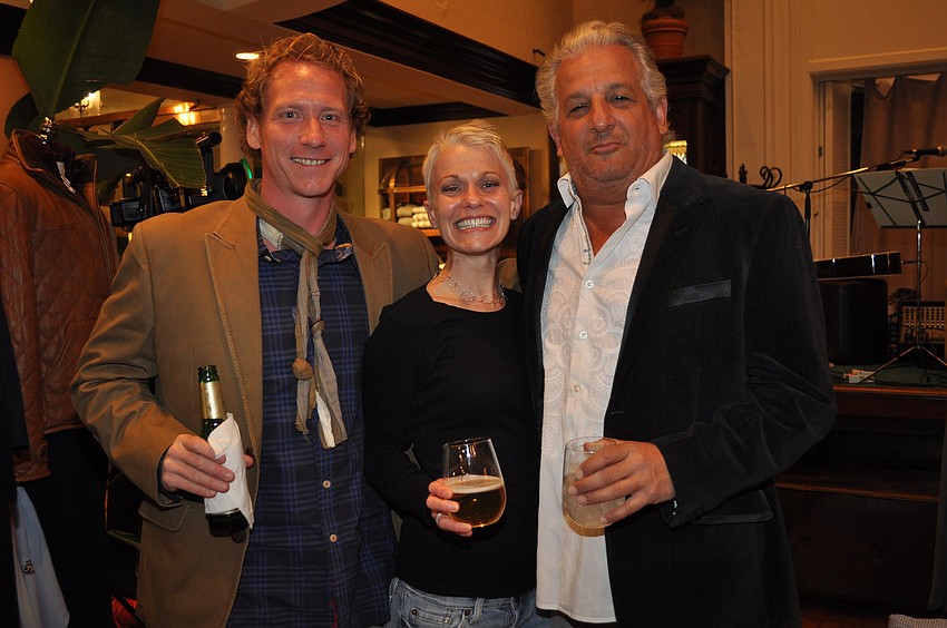Doug Batt, Erica Calvello and Allan Goldberg