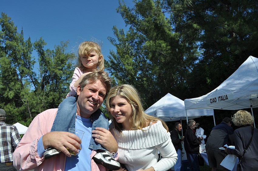 Bryce and Connie Hurley with daughter, Eden