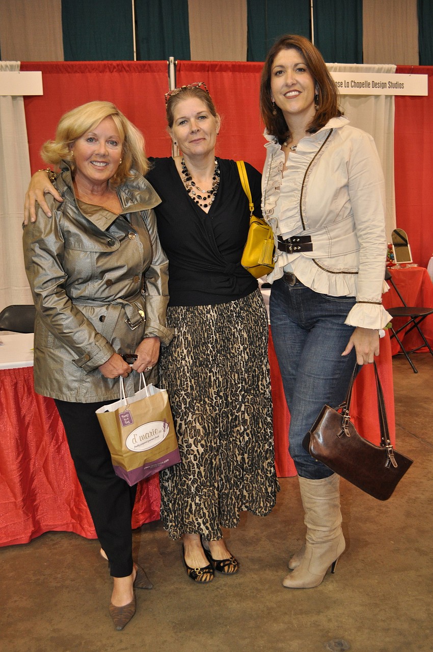Donna Mateer, Pamela Cook and Tanya Foster