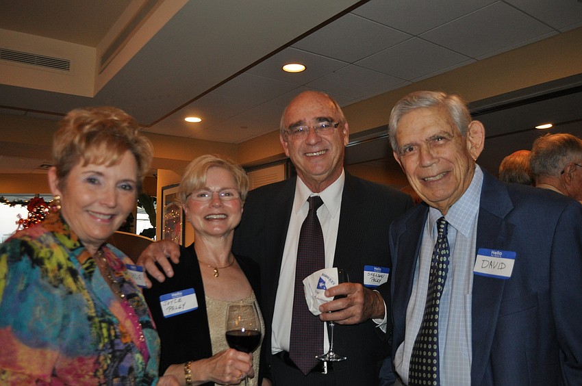 Sandie Cutler-Cohen, Joyce and Sheldon Paley and David Cohen