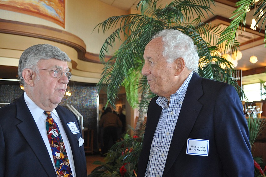 President Murray Blueglass and Alan Bandler