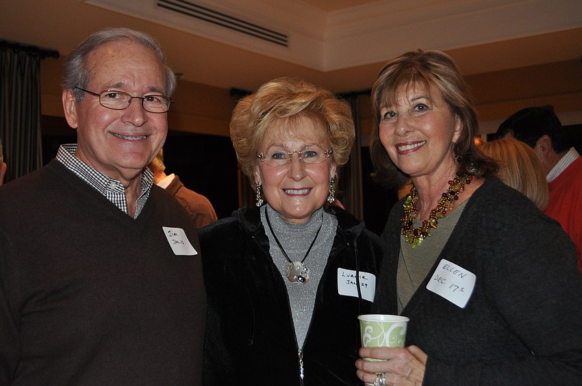 Jim and Luanne Wright and Ellen Flatow.
