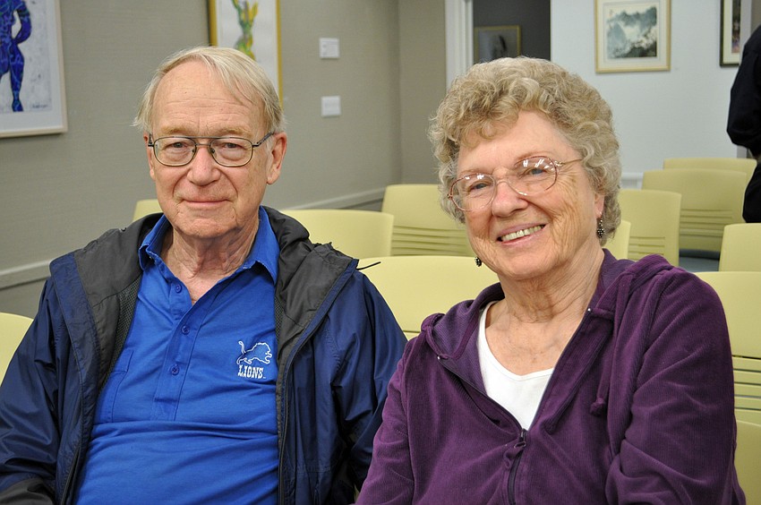 Ted Reich and Elaine Rubenau