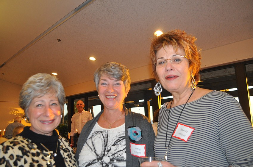 Beverly Stellon, Mary Delpup and Bonnie Wright