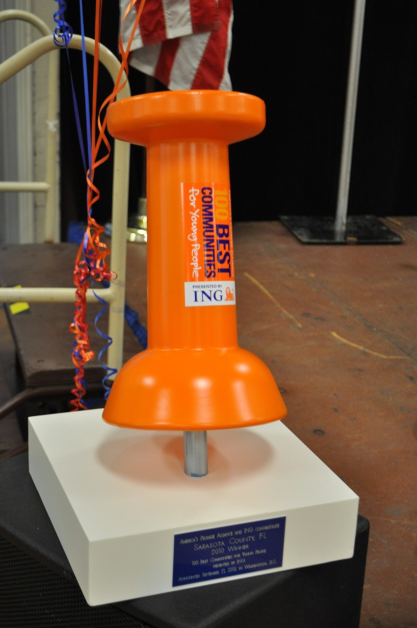 Sarasota County is officially on the map as one of America's 100 Best Communities for Young People.