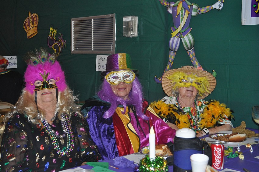 Jackie Winter, Ellen Laurent and Charlotte Barsalow